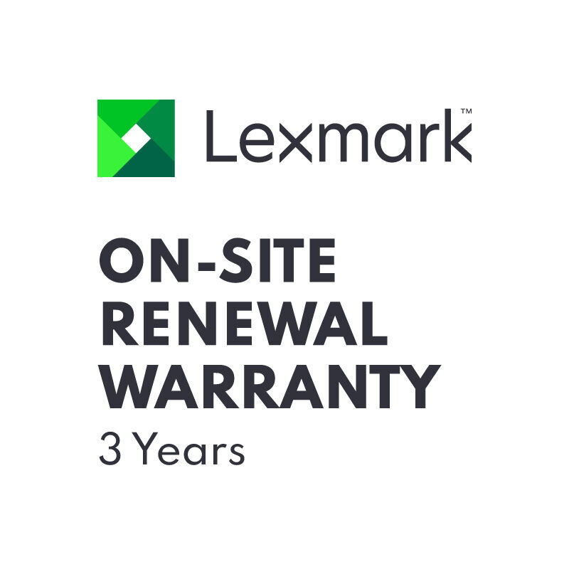 Lexm 3yr Onsite Renewal War — Lexmark