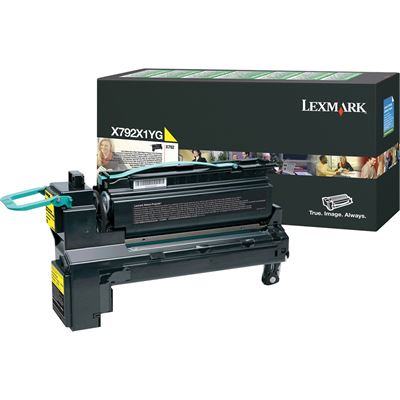 Lexm X792X1YG HY Pre Yell Cart — Lexmark