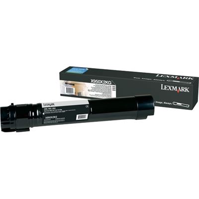 Lexm X950X2KG Black Toner — Lexmark