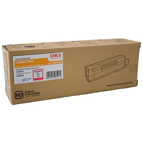 Oki C58/5950 Magenta Toner — OKI