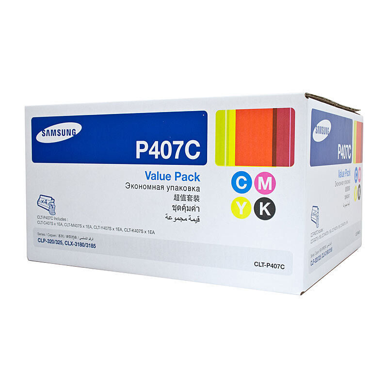 Samsung CLTP407C Rainbow Pack — Samsung