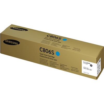 Samsung CLT-C806S Cyan Toner — Samsung