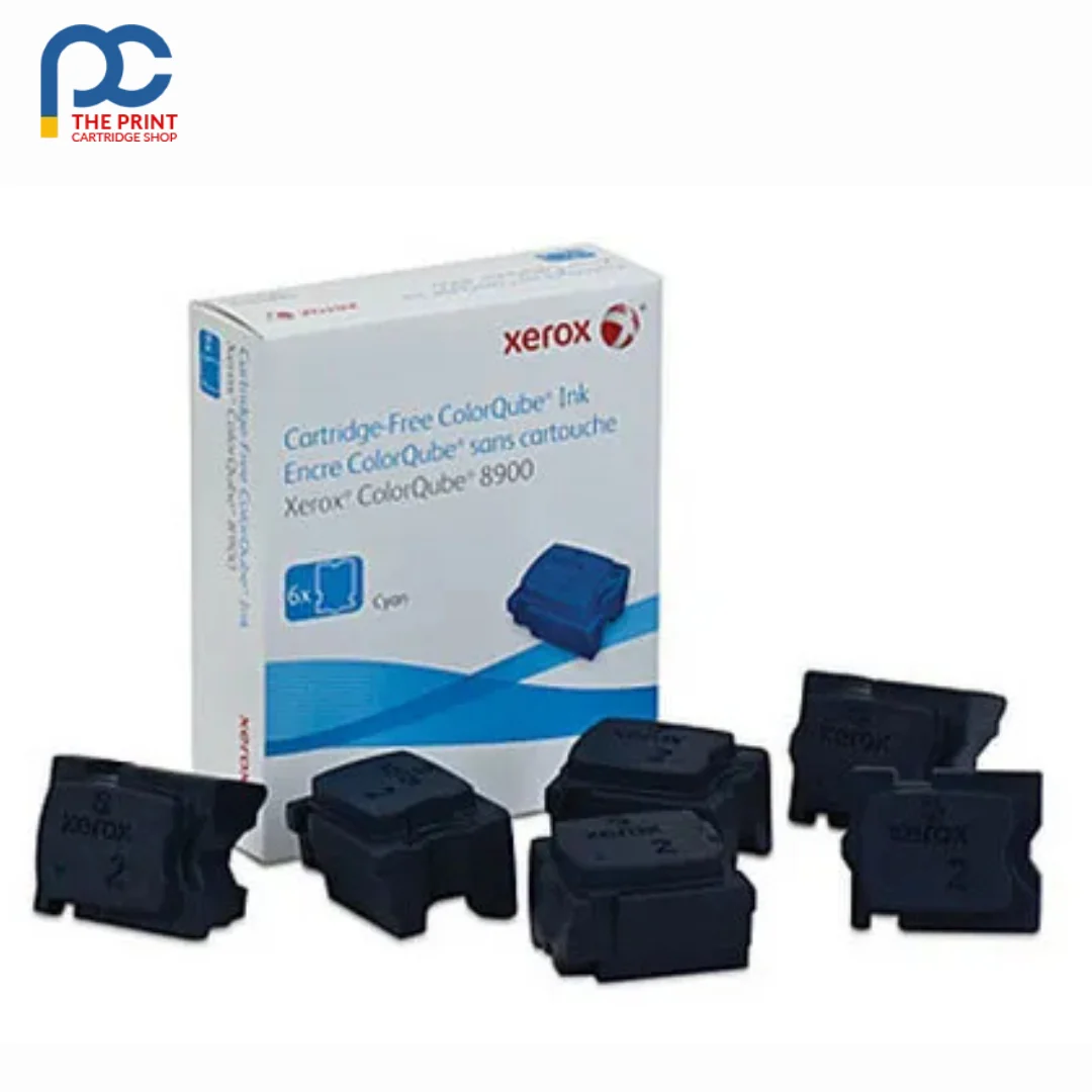 FX Phaser 108R01030 Cyan Ink — Fuji Xerox