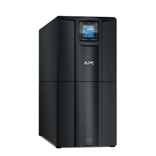 APC Smart-UPS 3000VA (2100W) Tower. 230V Input/Output. 8x IEC C13 — APC
