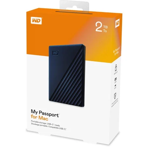 WD My Passport for Mac 2TB USB 3.0 External HDD — WD