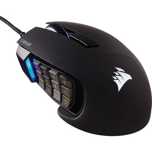 Corsair Gaming Scimitar Elite RGB 18000 Dpi Moba/Mmo Optical PC Gaming Mouse - Black — Corsair