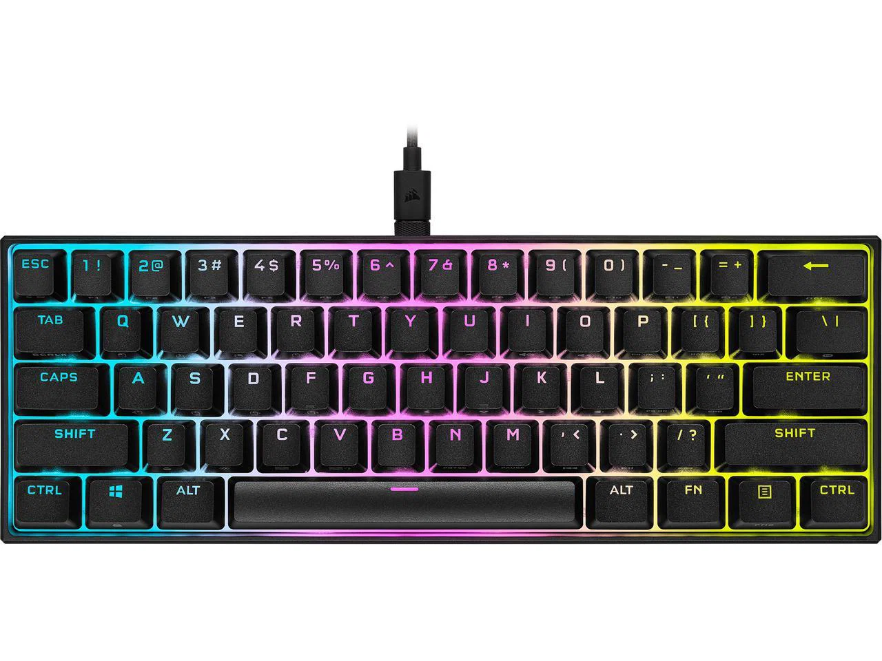 Corsair K65 RGB Mini 60% Mechanical Gaming Keyboard — Corsair