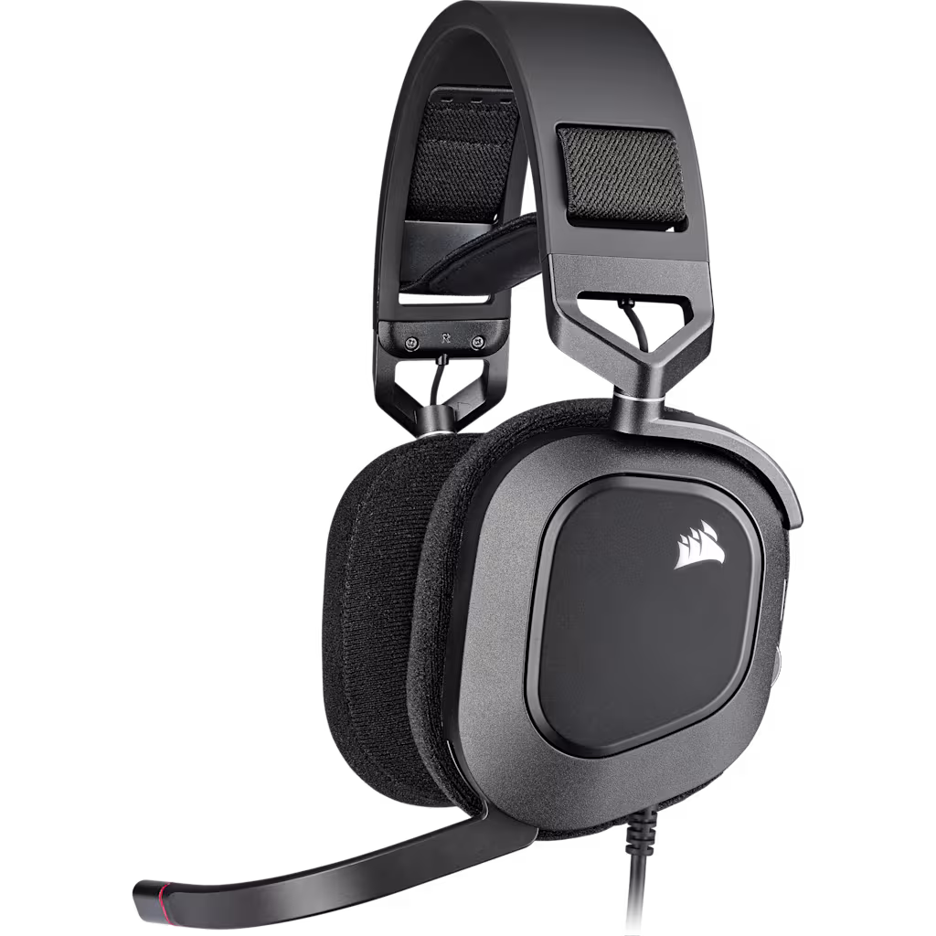 Corsair HS80 RGB USB Gaming Headset - Black — Corsair
