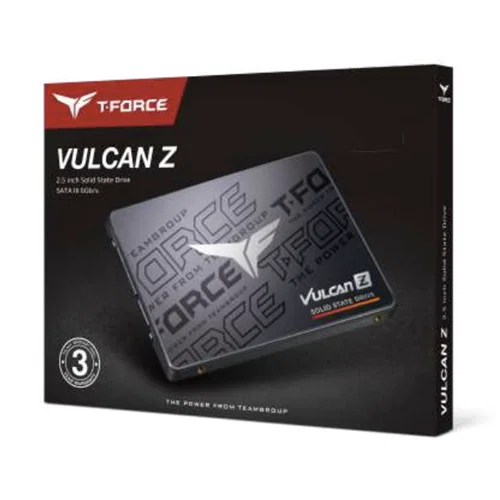 Teamgroup T-Force Vulcan Z 512GB Slc Cache 3D Nand Tlc 2.5 Inch SATA Iii SSD R/W 530/470 MB/S — Team