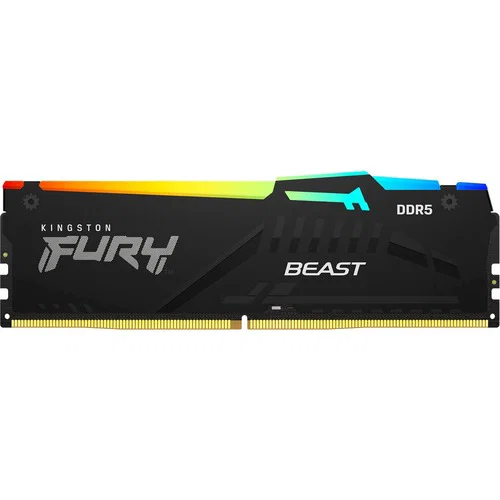 Kingston 64GB 5600MT/S DDR5 CL40 Dimm (Kit of 2) Fury Beast RGB Xmp — Kingston