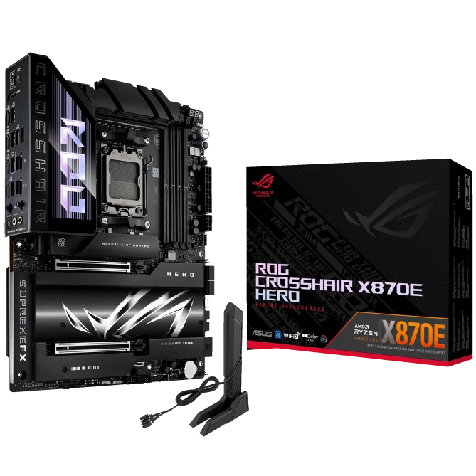 ASUS Rog Crosshair X870E Hero AM5 AMD Motherboard — Asus