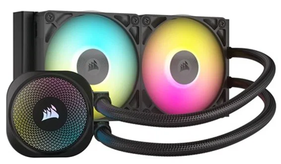 Corsair Icue Link Titan 240 Rx RGB AIO 240MM Radiator Liquid CPU Cooler — Corsair