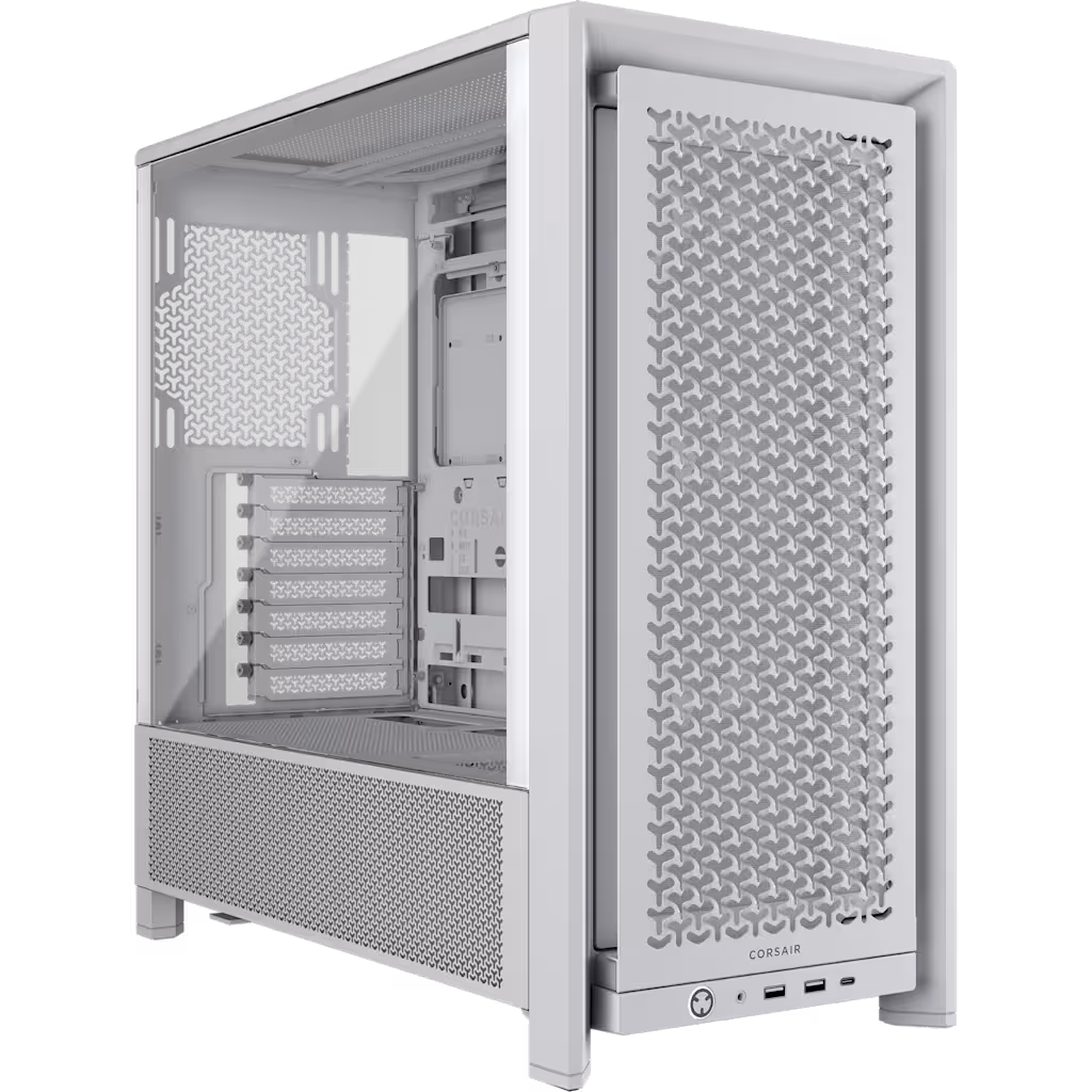Corsair Frame 4000D Rs Mid-Tower, White — Corsair