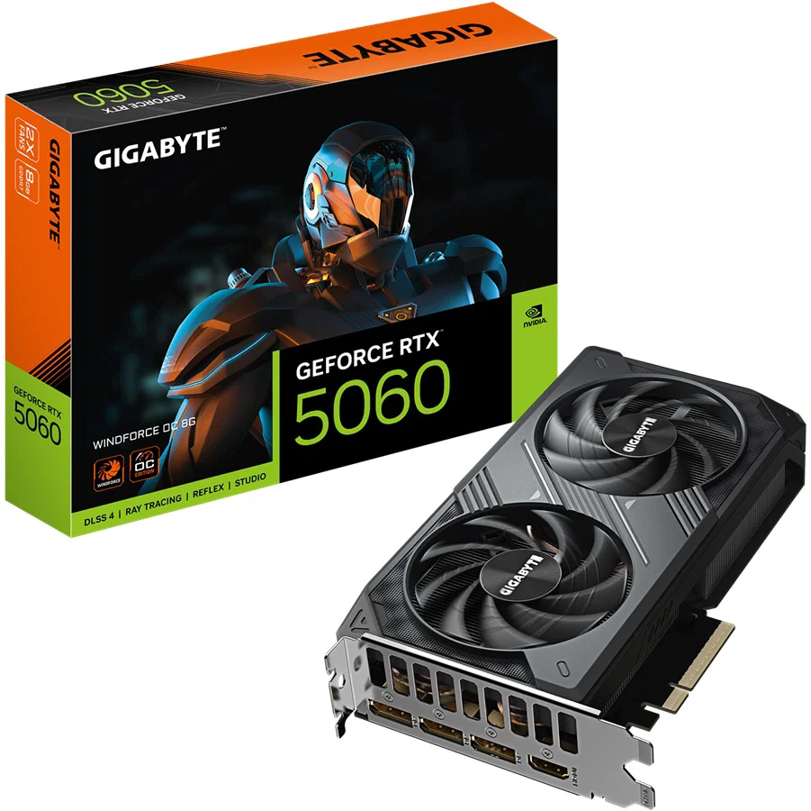 Gigabyte Gv-N5060WF2OC-8GD Graphic Card — Gigabyte