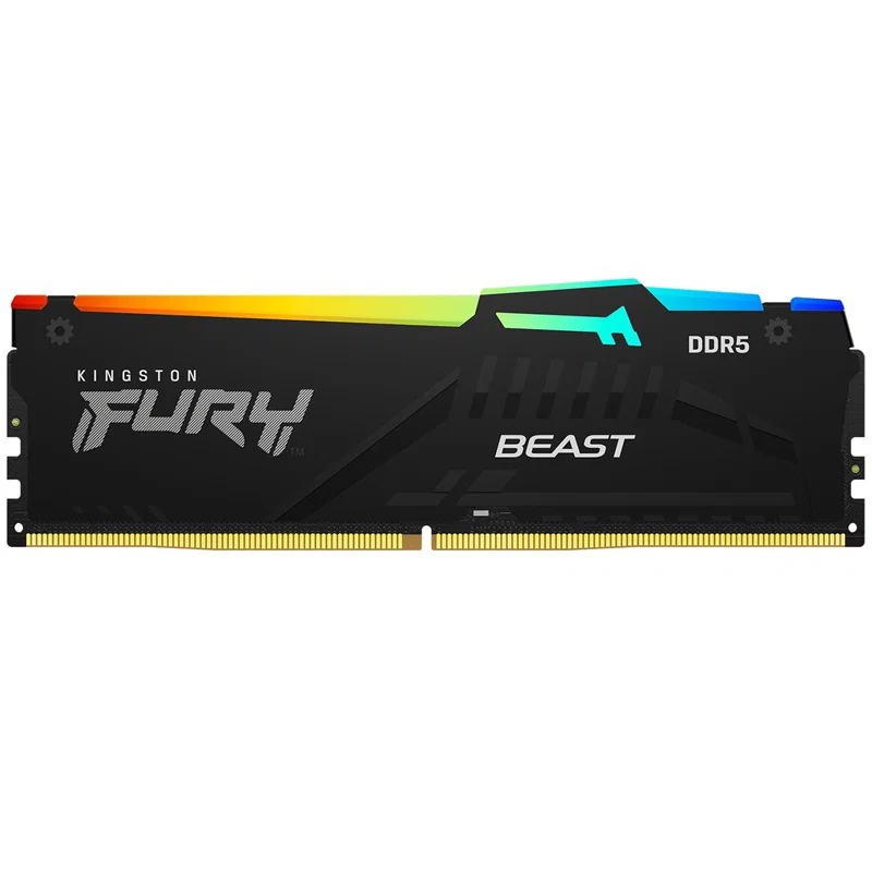 Kingston 64GB 5600MT/S DDR5 CL36 Dimm Fury Beast RGB — Kingston