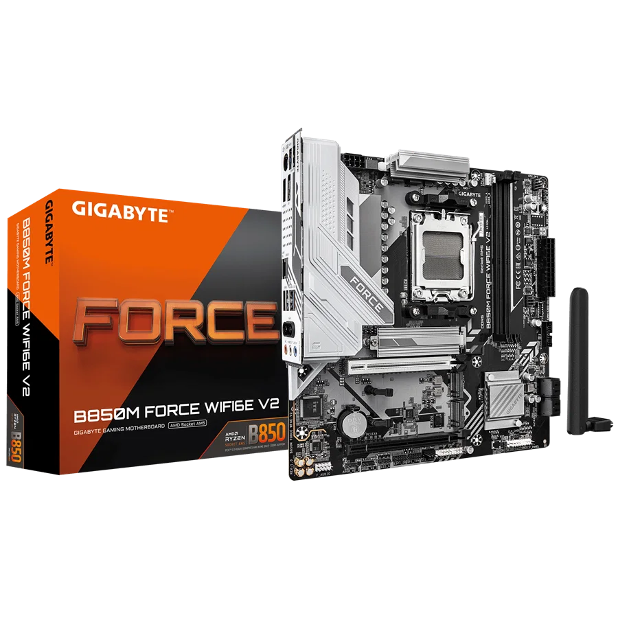 Gigabyte B850M Force WF6E V2 Motherboard — Gigabyte