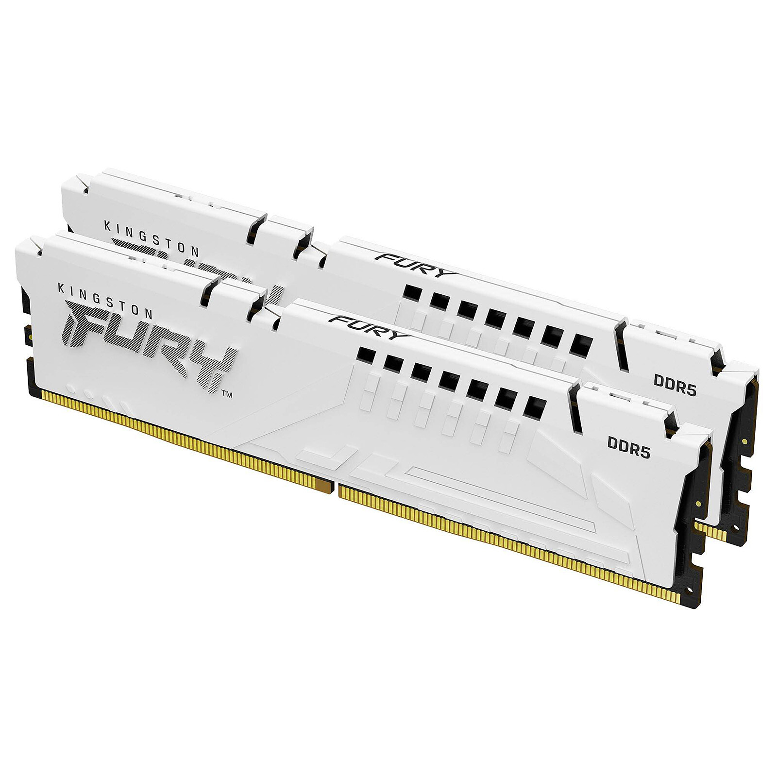 Kingston Fury Beast 32GB (2X16GB) DDR5 6000MT/S CL30 White Expo — Kingston